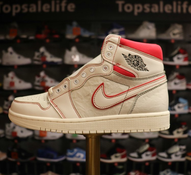 Air Jordan 1 Retro High Og Phantom Gym Red 555088-160