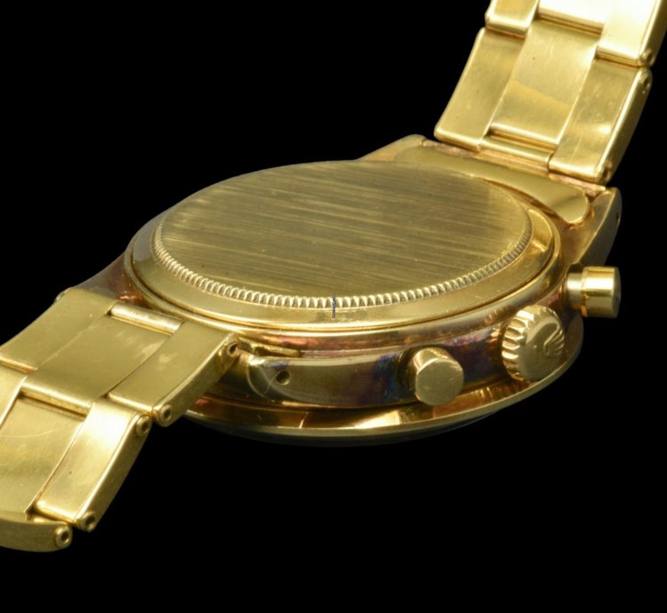 Rolex Daytona Paul Newman Ref 6239 Case 14k Yellow Gold Original Ultra Rare