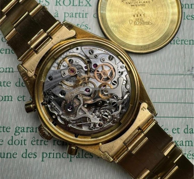 Rolex Daytona Paul Newman Rolex Daytona 6264 Rare Early Tropical Lemon Paul Newman