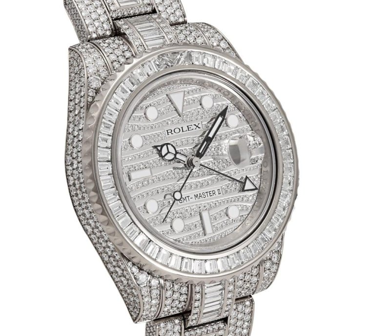 Rolex 116769tbr Automatic White Gold Good