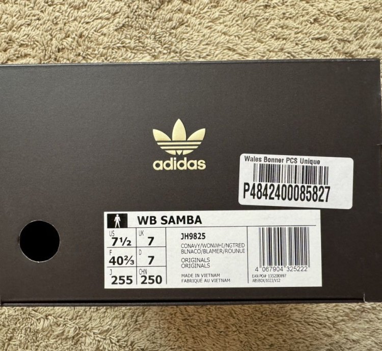 Adidas Originals By Wales Bonner Samba Navy
