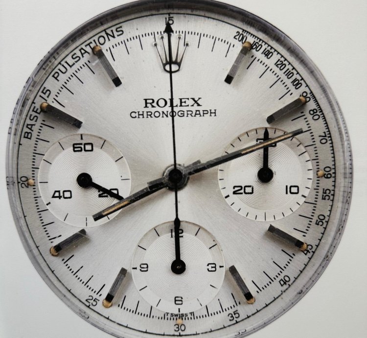 Rolex Chronograph Daytona 6238 Pulsometric Medical Tachymeter Scale One Of One Unic Timepiece