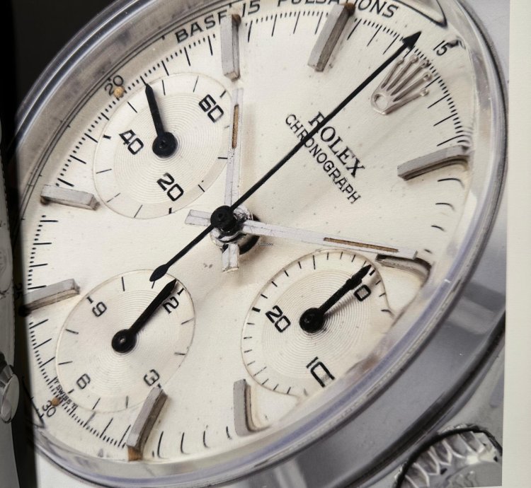 Rolex Chronograph Daytona 6238 Pulsometric Medical Tachymeter Scale One Of One Unic Timepiece