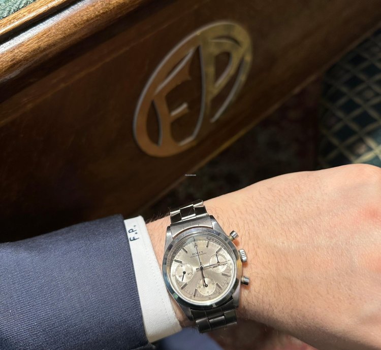Rolex Chronograph Daytona 6238 Pulsometric Medical Tachymeter Scale One Of One Unic Timepiece