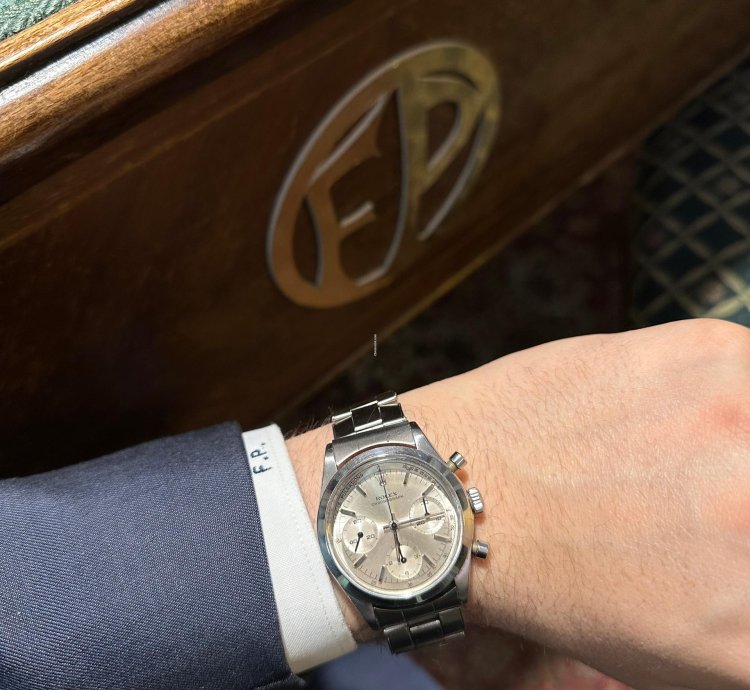 Rolex Chronograph Daytona 6238 Pulsometric Medical Tachymeter Scale One Of One Unic Timepiece