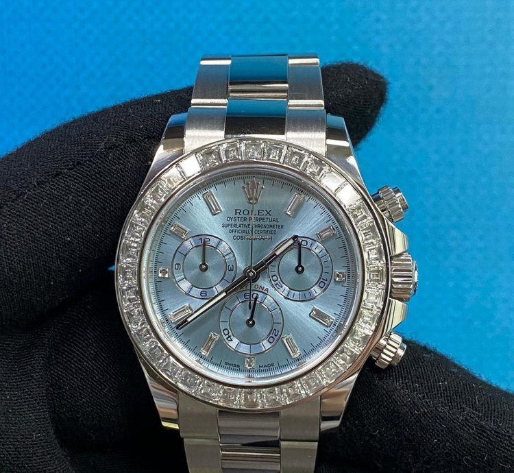 Rolex Daytona 116576tbr Oyster Perpetual Daytona Platinum