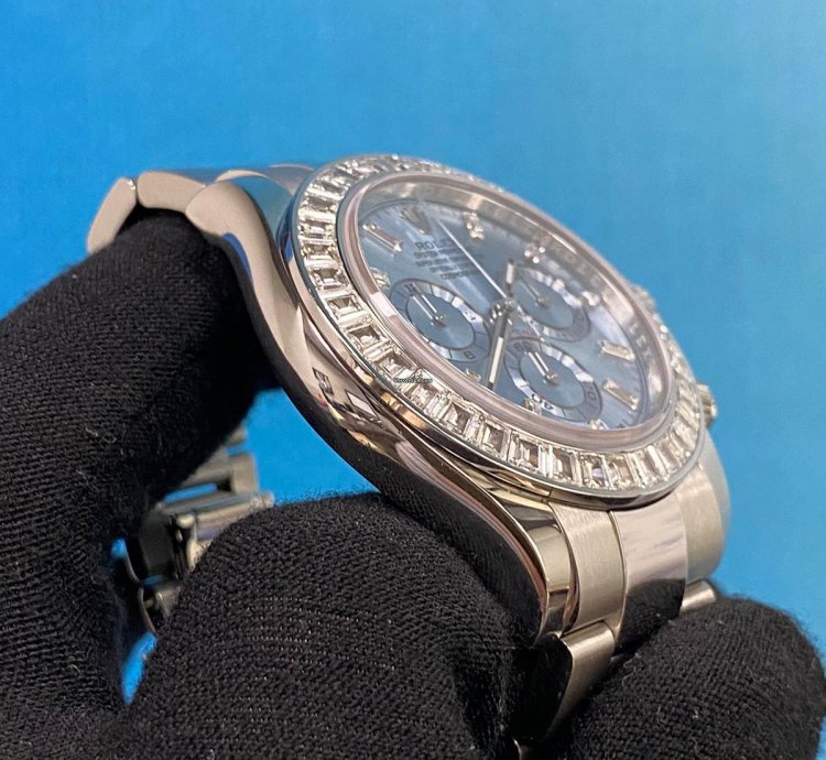 Rolex Daytona 116576tbr Oyster Perpetual Daytona Platinum