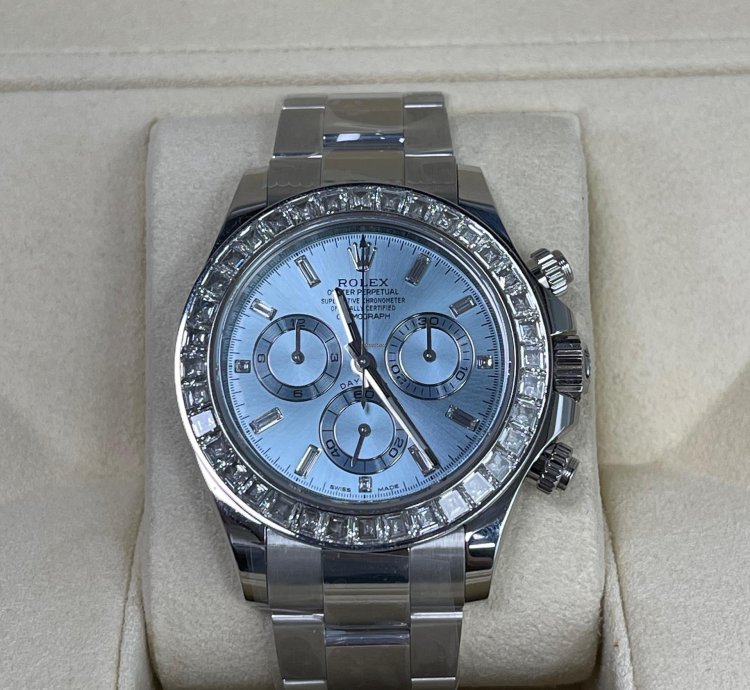 Rolex Daytona 116576tbr Oyster Perpetual Daytona Platinum