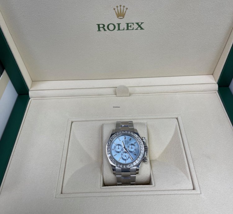 Rolex Daytona 116576tbr Oyster Perpetual Daytona Platinum