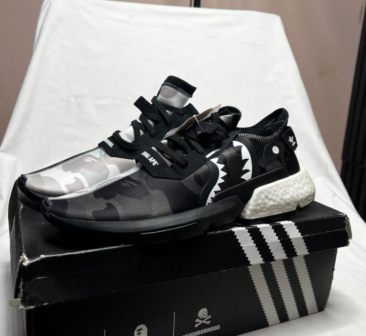 Adidas Pod S3 1 Bape Neighborhood