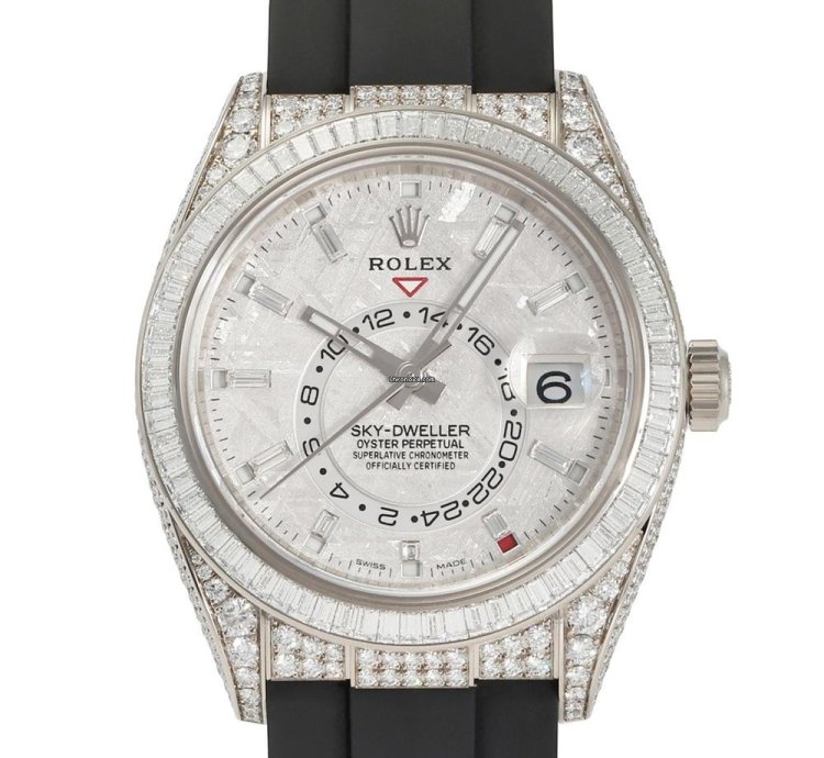 Rolex 326259tbr Automatic White Gold New