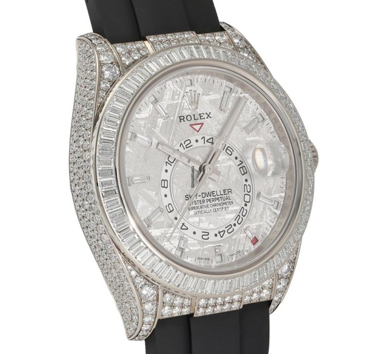 Rolex 326259tbr Automatic White Gold New