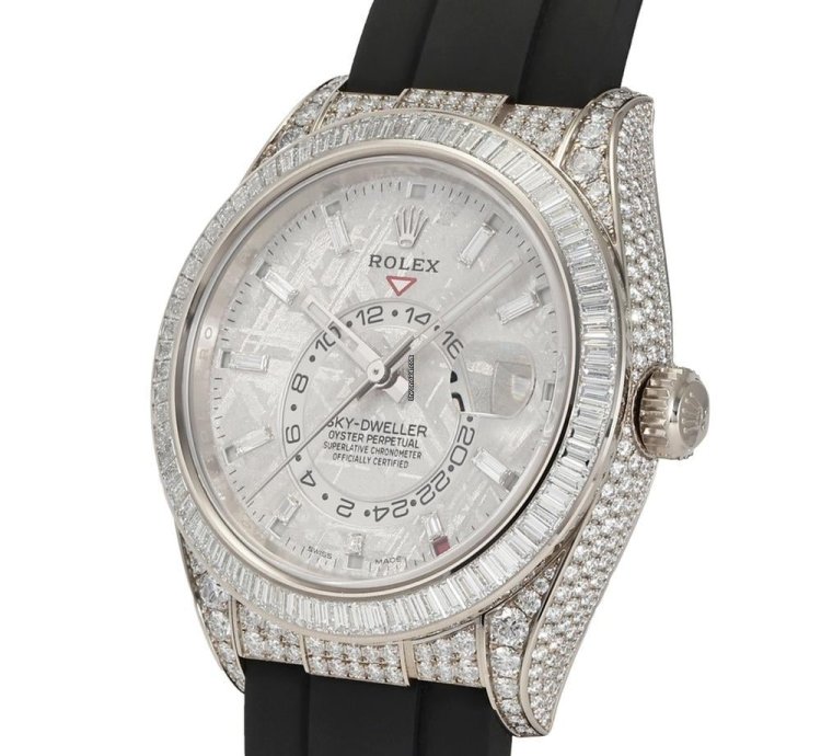 Rolex 326259tbr Automatic White Gold New