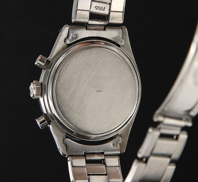 Rolex Chronograph Amazing Vintage Chronograph Pre-daytona Ref 6238 Stainless Steel Black Dial