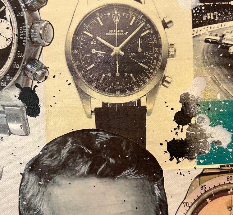 Rolex Chronograph Cosmograph Pre Daytona 6238 Black Dial