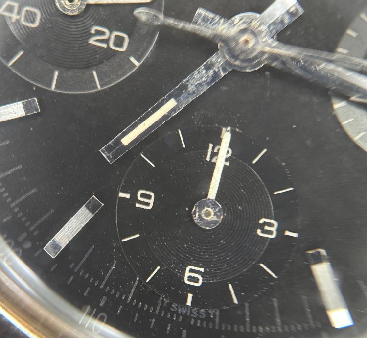 Rolex Chronograph Cosmograph Pre Daytona 6238 Black Dial