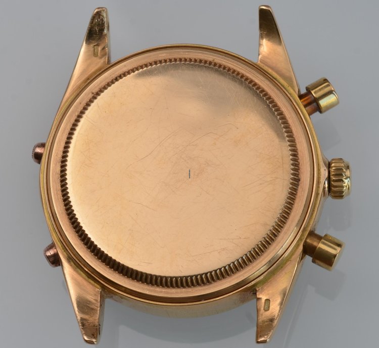 Rolex Chronograph Dato Compax 4767 Jean-claude Killy Chronograph Black Dial Pink Gold 18kt 1947