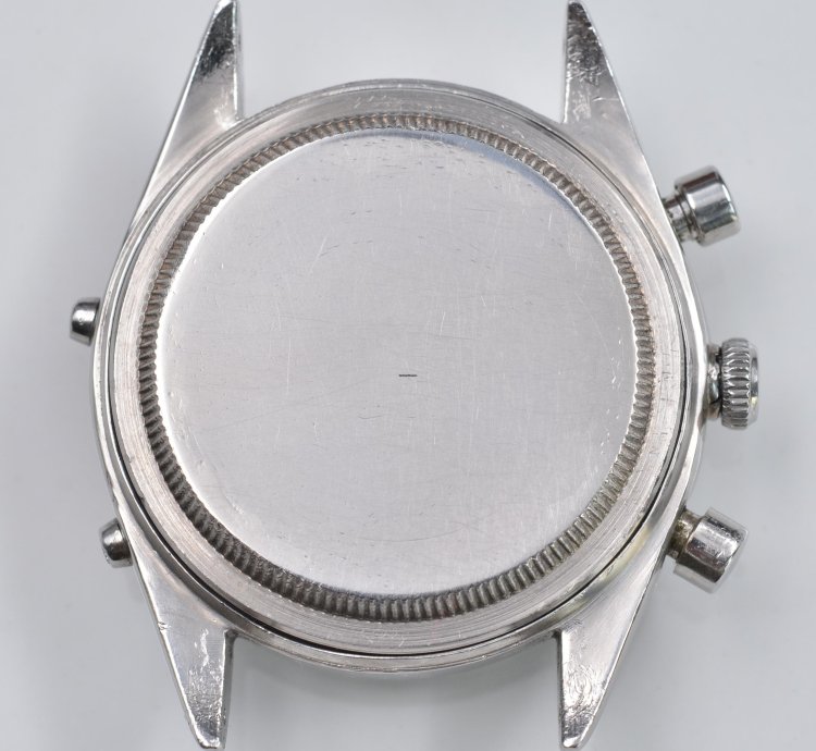 Rolex Chronograph Dato Compax 4767 Jean-claude Killy Chronograph Black Dial Very Rare 1947