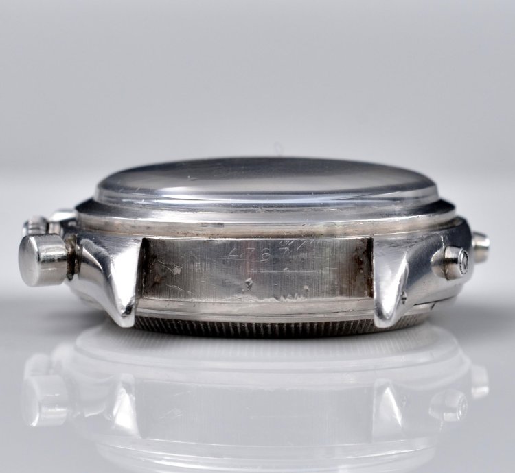 Rolex Chronograph Dato Compax 4767 Jean-claude Killy Chronograph Black Dial Very Rare 1947