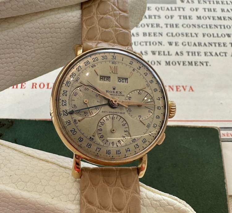 Rolex Chronograph Dato Compax 4768 Jean-claude Killy