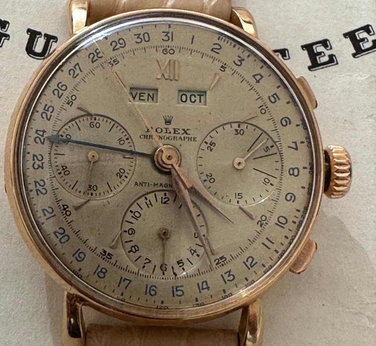 Rolex Chronograph Dato Compax 4768 Jean-claude Killy