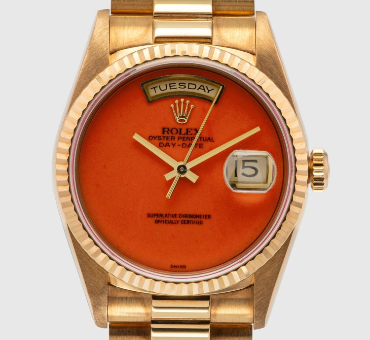 Rolex Day-date 36 Coral Ref 18238 full Set