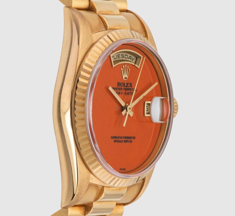 Rolex Day-date 36 Coral Ref 18238 full Set