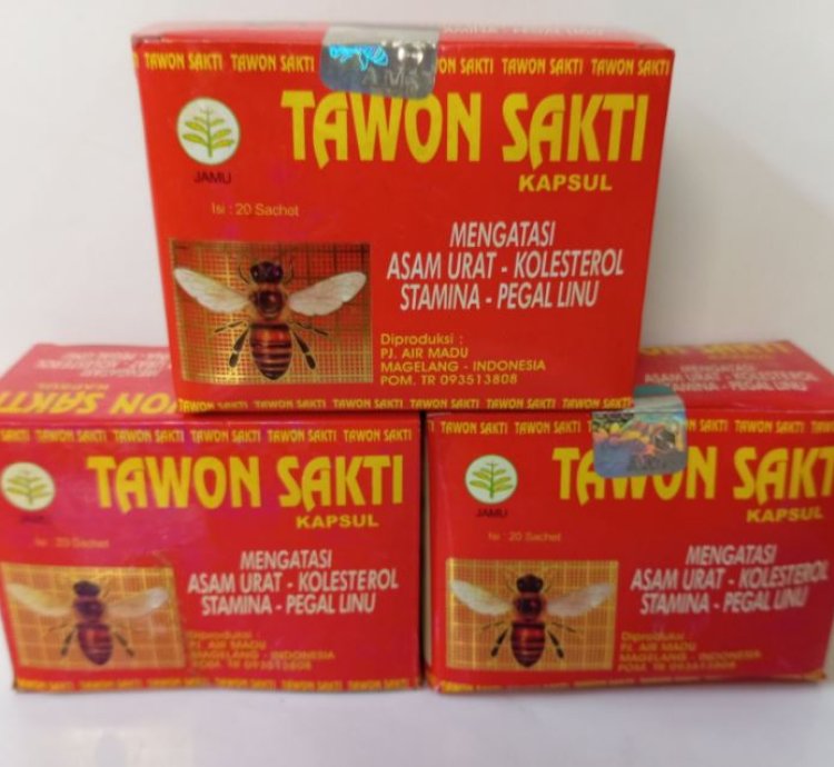 Tawon Sakti Herbs Capsule 100 Original Product 1 Box