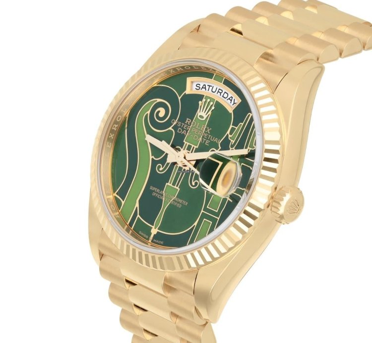 Rolex Day-date 36 Gold President 128238 Vienna Philharmonic Dial Limited Edition