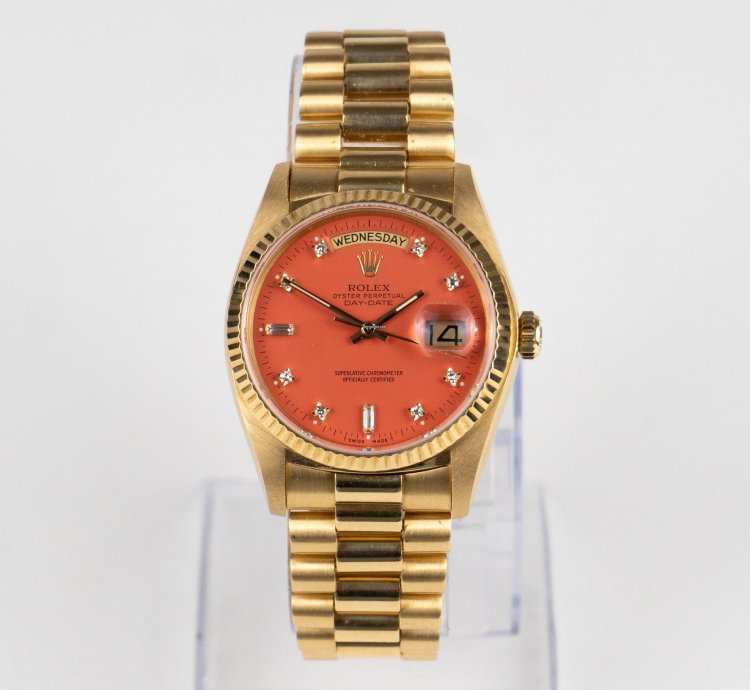 Rolex Day-date 36 Very Rare Lobster Stella Dial