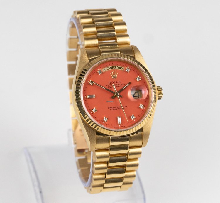 Rolex Day-date 36 Very Rare Lobster Stella Dial