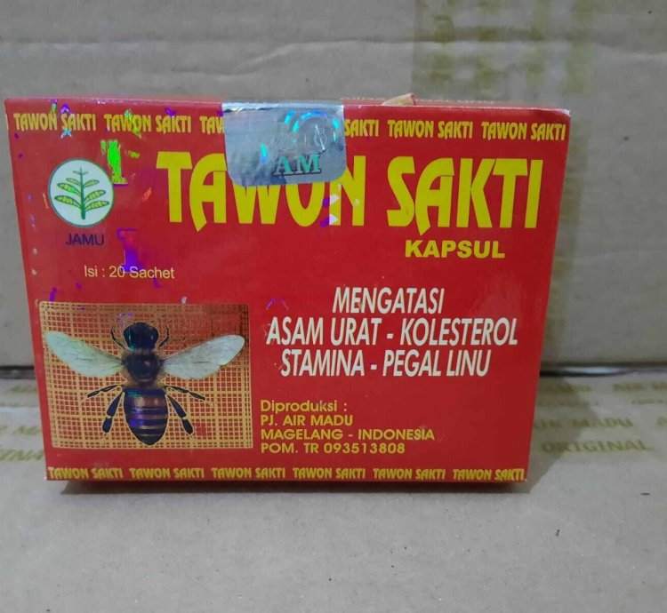 Tawon Sakti Herbs Capsule 100 Original Product 5 Box