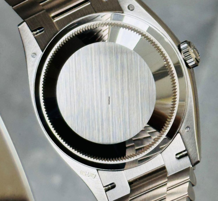 Rolex Day-date 36 White Gold Turquoise Diamond Dial