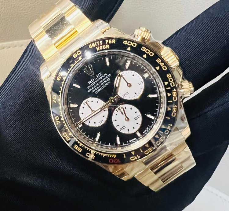 Rolex Daytona 2025 New Daytona Le Mans 100 Anniversary Yellow Gold