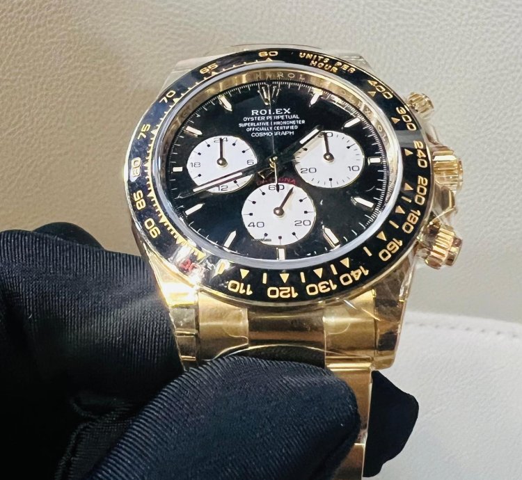 Rolex Daytona 2025 New Daytona Le Mans 100 Anniversary Yellow Gold