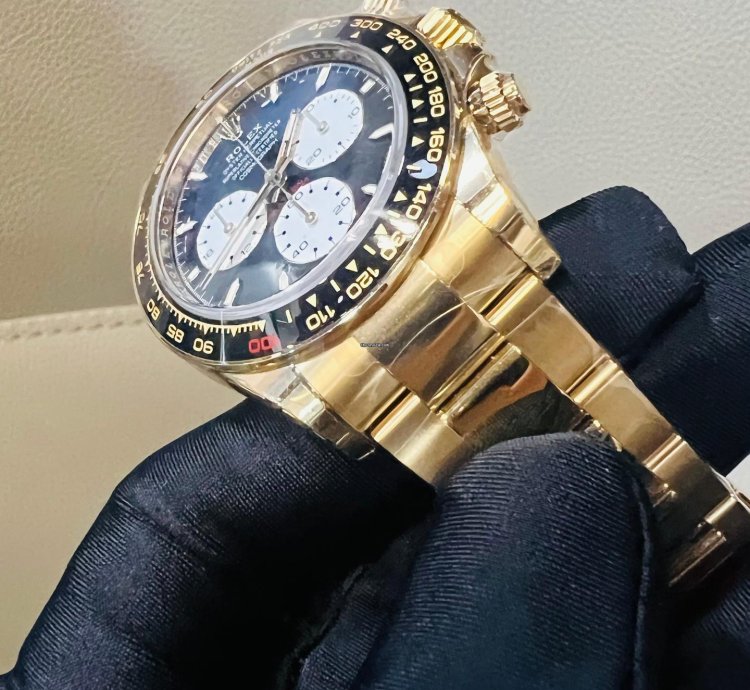 Rolex Daytona 2025 New Daytona Le Mans 100 Anniversary Yellow Gold