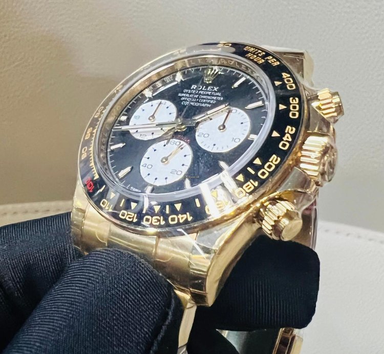Rolex Daytona 2025 New Daytona Le Mans 100 Anniversary Yellow Gold