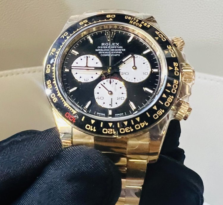 Rolex Daytona 2025 New Daytona Le Mans 100 Anniversary Yellow Gold