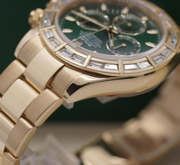Rolex Daytona 116568br Rolex Service Box Gr Baguette
