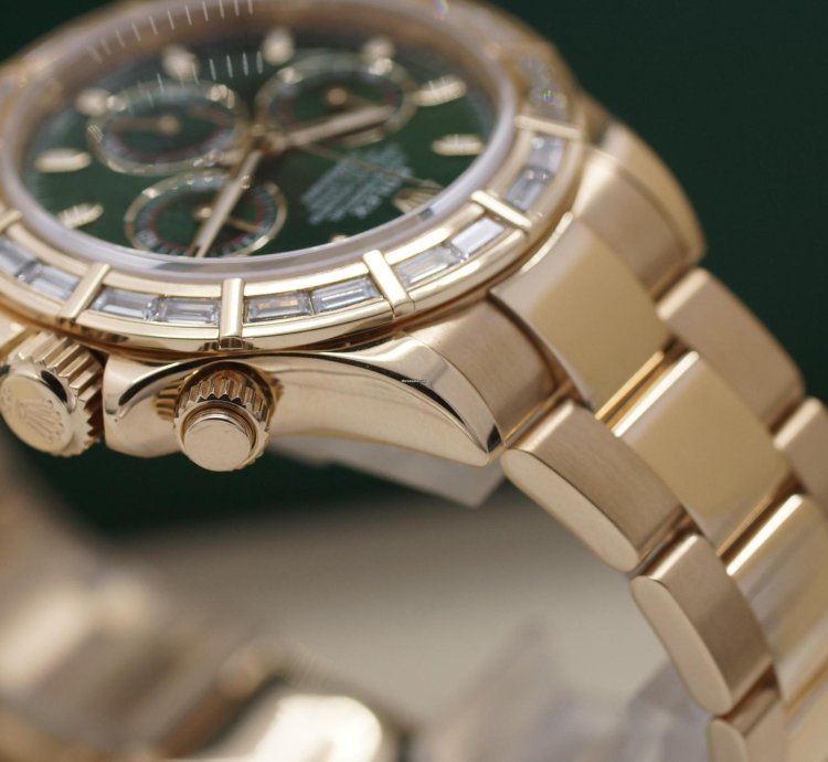 Rolex Daytona 116568br Rolex Service Box Gr Baguette