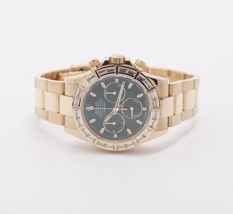 Rolex Daytona 116568br Rolex Service Box Gr Baguette