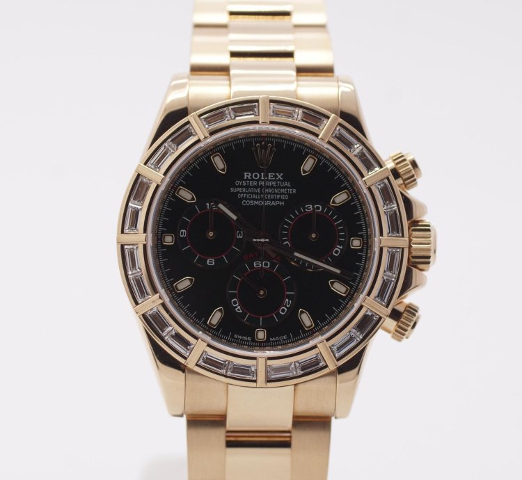 Rolex Daytona 116568br Rolex Service Box Gr Baguette