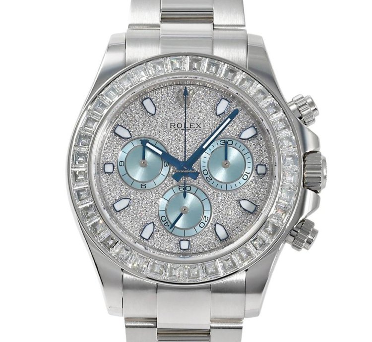 Rolex Daytona 116576tbr Automatic Platinum Good
