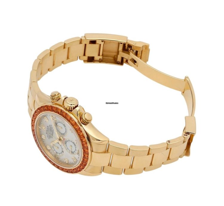 Rolex Daytona 116578saco Automatic Yellow Gold Good