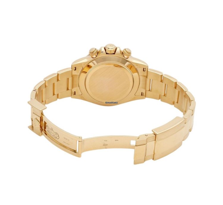 Rolex Daytona 116578saco Automatic Yellow Gold Good