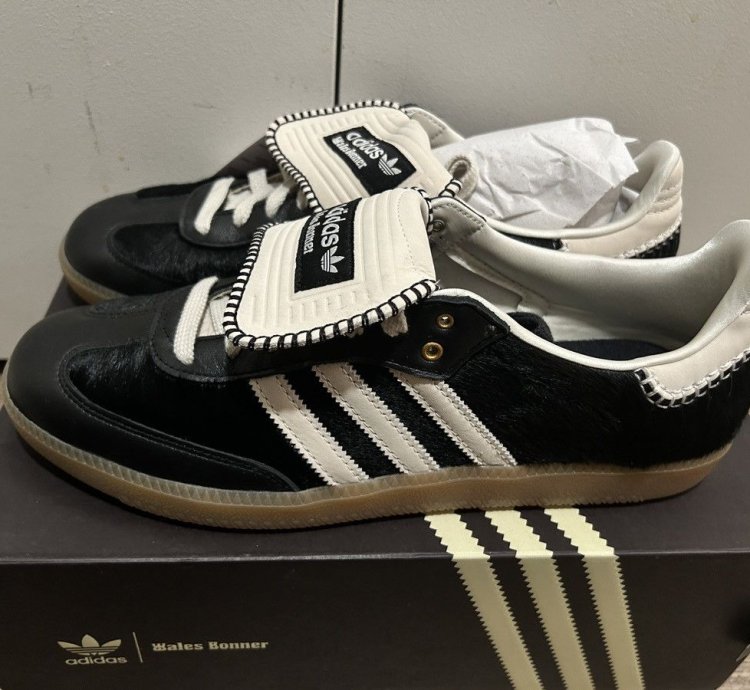 Adidas Samba Wales Bonner Leo Pony Black
