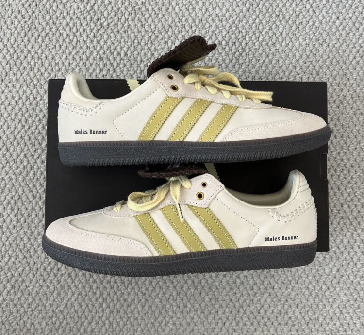 Adidas Samba Wales Bonner Nubuck Ecru Brown