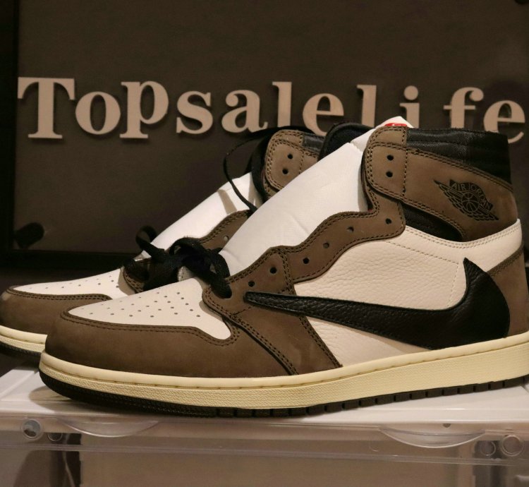 Jordan 1 Retro High Og Sp Travis Scott Mocha Cd4487-100