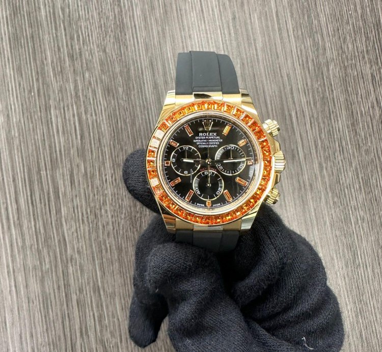 Rolex Daytona 116588saco Daytona Orange Sapphires