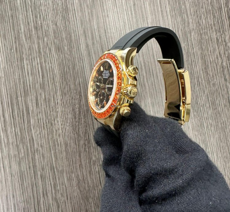 Rolex Daytona 116588saco Daytona Orange Sapphires